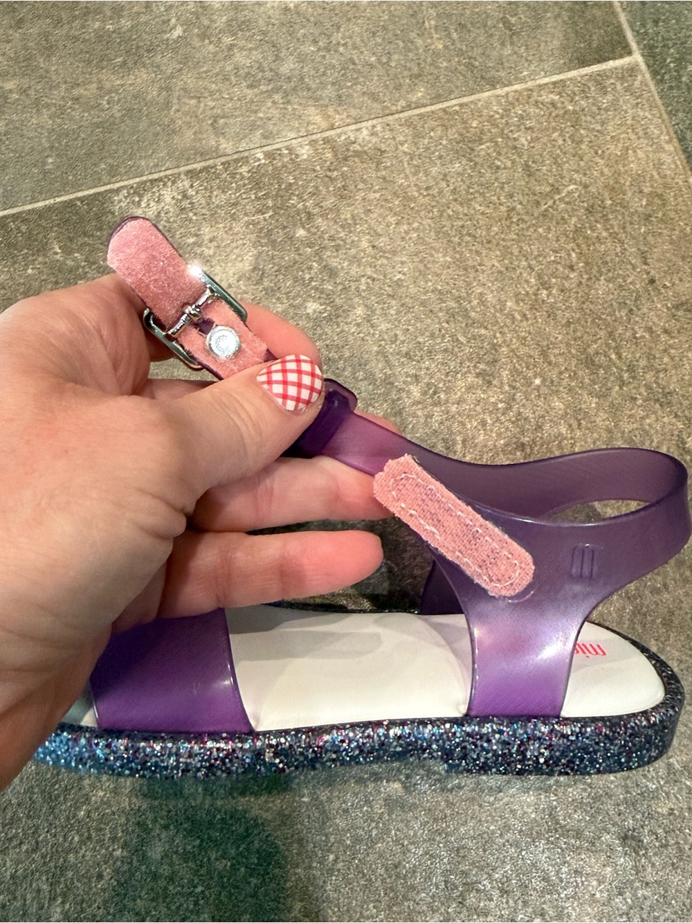 Mini Melissa Mar Lollipop Sandals - Picture 5 of 9